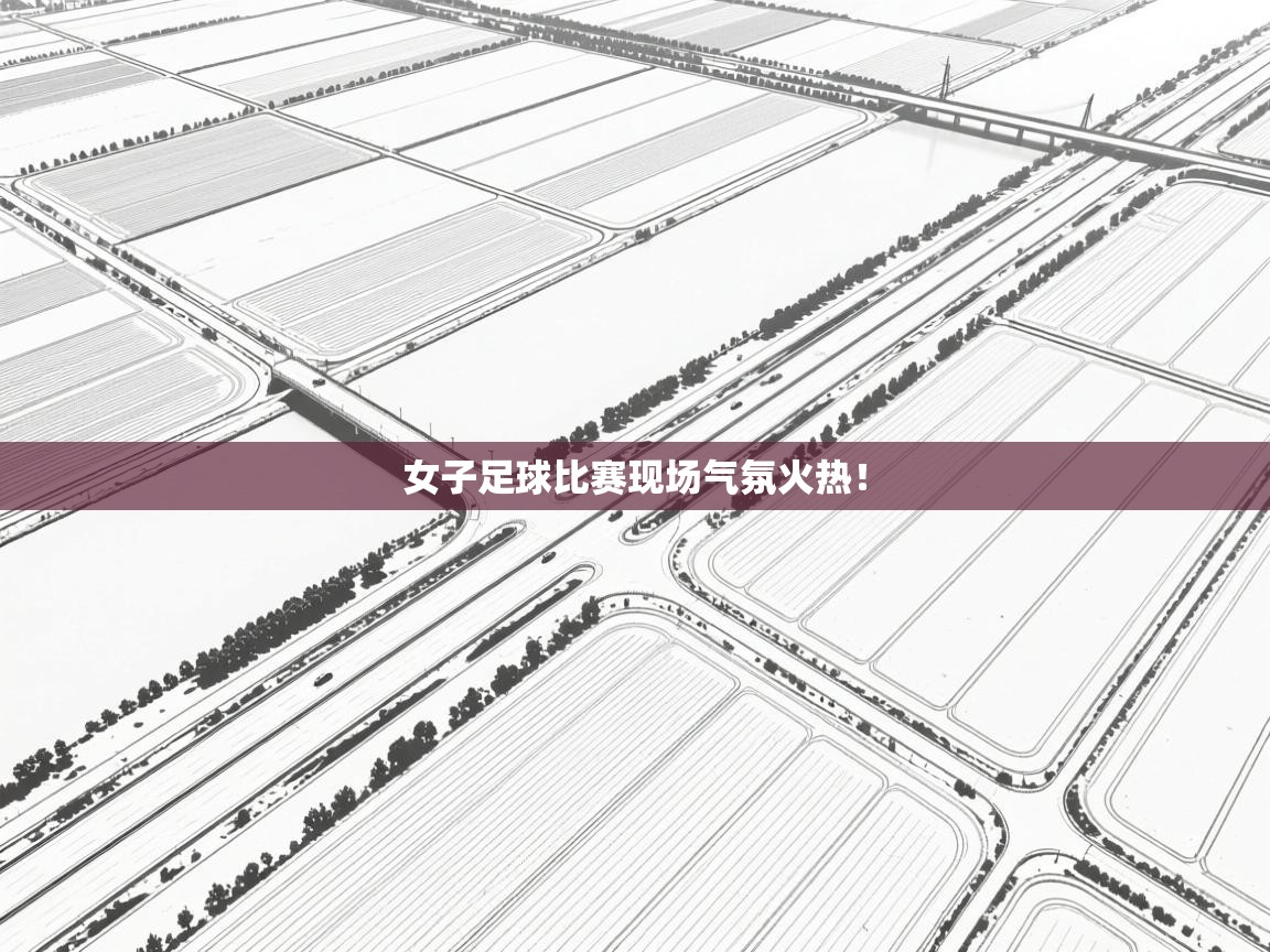 女子足球比赛现场气氛火热！  第1张