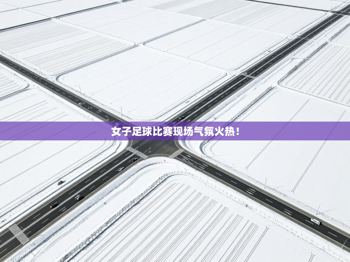 女子足球比赛现场气氛火热！  第2张