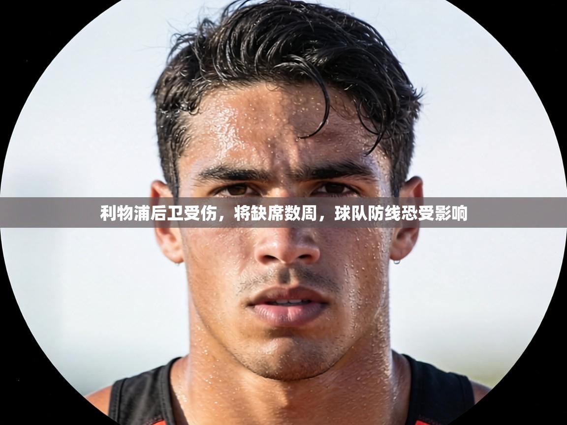 利物浦后卫受伤，将缺席数周，球队防线恐受影响